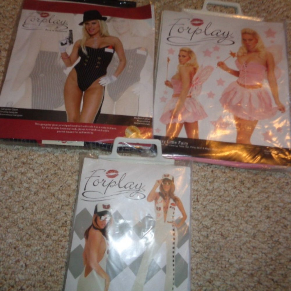 Lot of 3 Sexy  Costumes - Role Playing - Costume Parties - New - Medium / Large